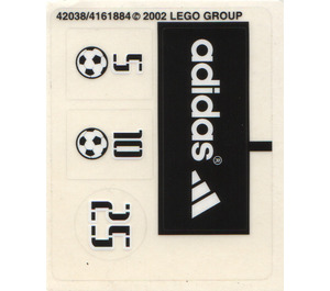 LEGO Sticker Sheet for Set 3424 (42038)