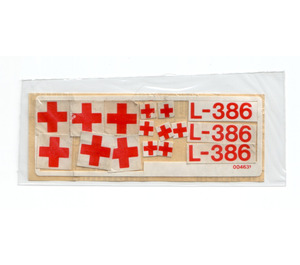 LEGO Sticker Sheet for Set 386 / 770