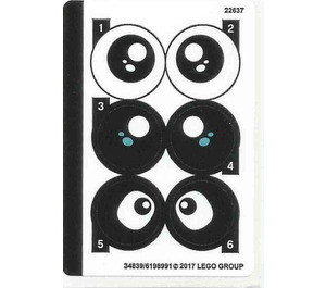 LEGO Sticker Sheet for Set 40251 (34839)