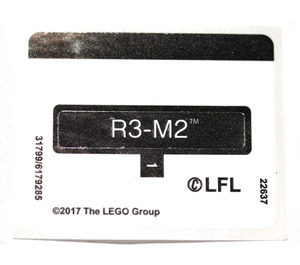 LEGO Autocollant Sheet for Set 40268 (31799)