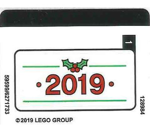 LEGO Sticker Sheet for Set 40337 (59599)