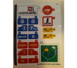 LEGO Sticker Sheet for Set 40347 (49316)