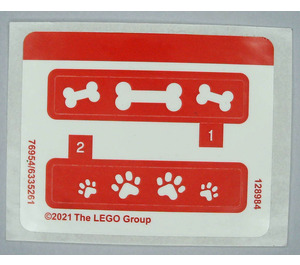 LEGO Sticker Sheet for Set 40440 (76954)