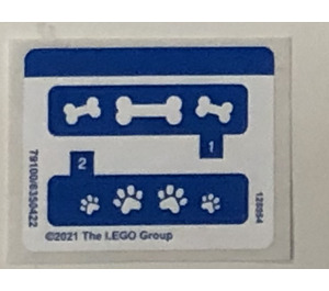 LEGO Aufkleber Sheet for Set 40479 (79100)