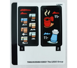 LEGO Sticker Sheet for Set 40488 (79682)