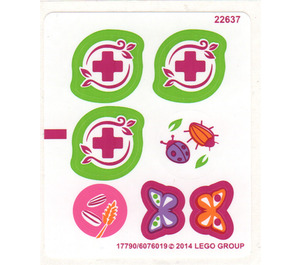 레고 Sticker Sheet for Set 41059 (17790 / 17791)