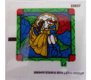 LEGO Aufkleber Sheet for Set 41067 - Sheet 2 (26854)