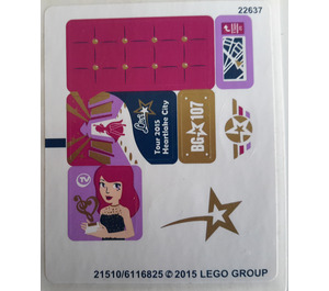 LEGO Sticker Sheet for Set 41107 (21510)