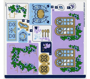 LEGO Sticker Sheet for Set 41154 (37036)