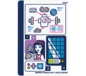 LEGO Sticker Sheet for Set 41307 (29008)
