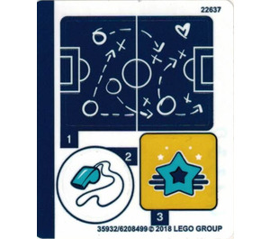 LEGO Sticker Sheet for Set 41330 (35932)