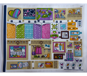 레고 Sticker Sheet for Set 41340 (35947)