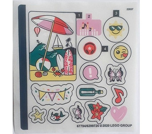 LEGO Sticker Sheet for Set 41411 (67794)