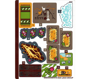 LEGO Sticker Sheet for Set 41432 (65624 / 68877)