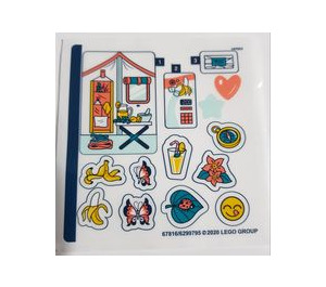 LEGO Sticker Sheet for Set 41437 (67816)