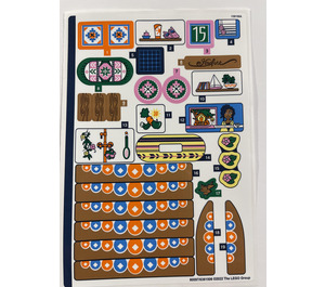 LEGO Sticker Sheet for Set 41702 (80097)