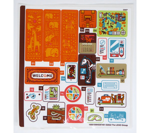 LEGO Sticker Sheet for Set 41717 (10001509)