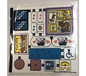 LEGO Sticker Sheet for Set 41727 (10101075)