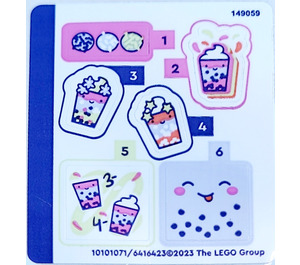 LEGO Sticker Sheet for Set 41733 (10101071)