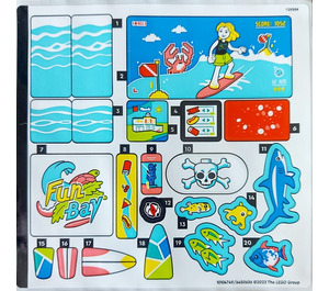 LEGO Sticker Sheet for Set 41737 (10104749)