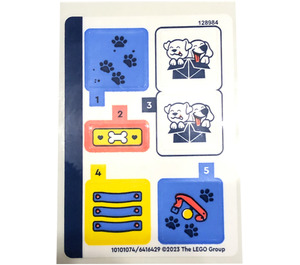 LEGO Sticker Sheet for Set 41738 (10101074)