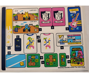 LEGO Sticker Sheet for Set 41748 (104102)