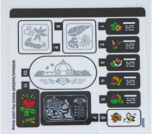 레고 Sticker Sheet for Set 41757 (10103449)