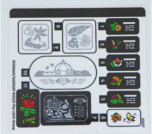 LEGO Sticker Sheet for Set 41757 (10103449)