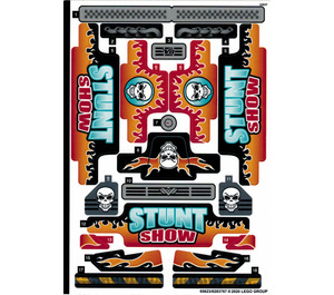 LEGO Sticker Sheet for Set 42106 (65623)