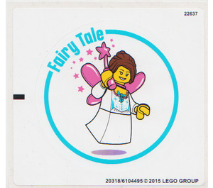 LEGO Sticker Sheet for Set 45101 (20318)