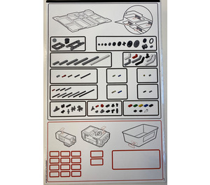 LEGO Sticker Sheet for Set 45544 (42806)