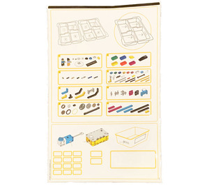 LEGO Sticker Sheet for Set 45678 (57277)