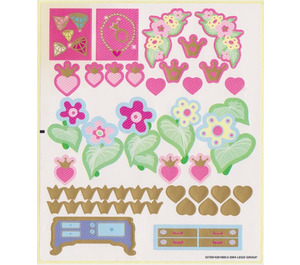 LEGO Sticker Sheet for Set 4820 (52769)