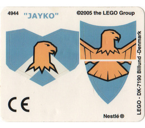 LEGO Sticker Sheet for Set 4944