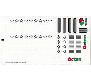 LEGO Sticker Sheet for Set 5533 (71973)