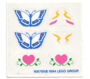 LEGO Sticker Sheet for Set 5870 (168795)