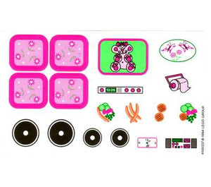 레고 Sticker Sheet for Set 5895 (71311)