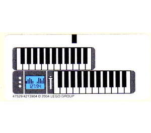 레고 Sticker Sheet for Set 5942 (47529)