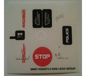 LEGO Autocollant Sheet for Set 5970 (86867)