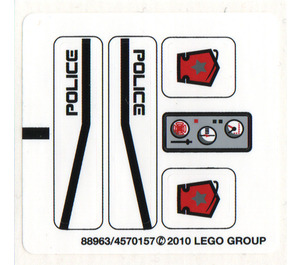 LEGO Sticker Sheet for Set 5981 (88963)