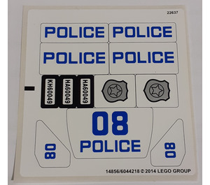 LEGO Sticker Sheet for Set 60049 (14856)