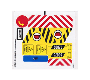 LEGO Sticker Sheet for Set 60075 (19480)