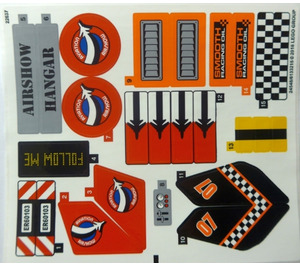 LEGO Sticker Sheet for Set 60103 (24548 / 24553)