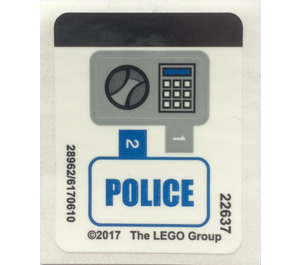 LEGO Sticker Sheet for Set 60135 (28962)