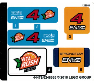 LEGO Sticker Sheet for Set 60218 (44479)