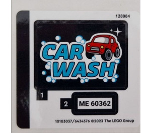 LEGO Sticker Sheet for Set 60362 (10103037)