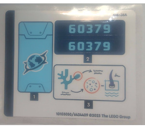 LEGO Sticker Sheet for Set 60379 (103050 / 10103050)