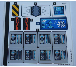 레고 Sticker Sheet for Set 60433 (10105874)