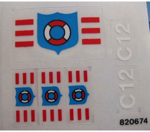 LEGO Sticker Sheet for Set 6353
