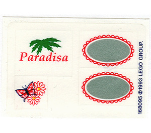 LEGO Sticker Sheet for Set 6410